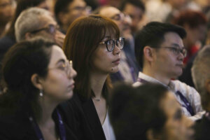 Plenary talk audience
